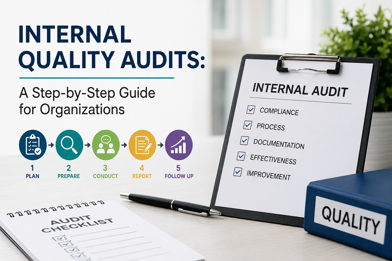 Internal Quality Audits: A Step-by-Step Guide for Organizations